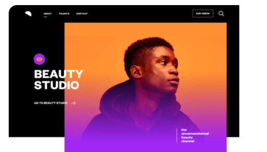 Imagen de Spotify que muestra un degradado que utilizan.